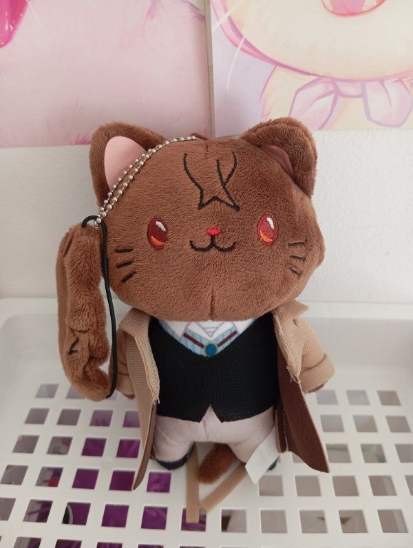 Producto - Dazai cat plush good night Original - STOCK INMEDIATO