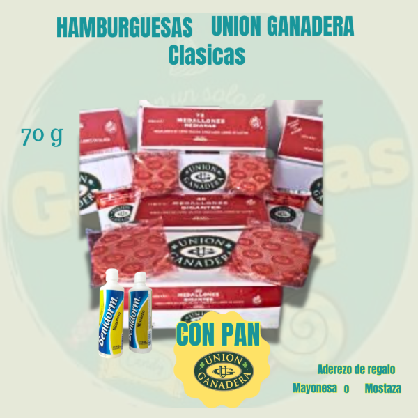 Producto - Hamburguesas Union Ganadera Clásicas