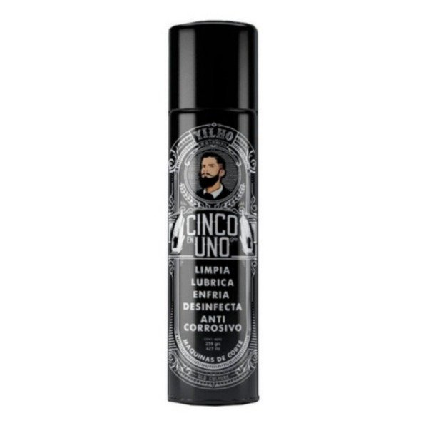 Producto - Yilho - Limpiador Lubricante Cinco en uno - Edición Barbería  x 427 Ml.