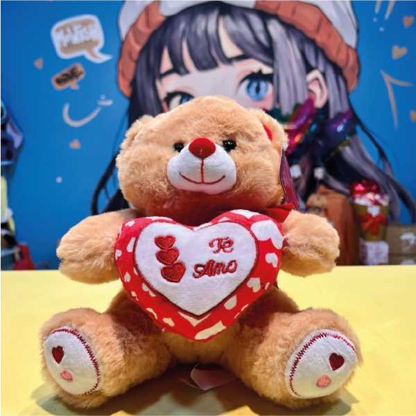 Producto - OSITO PELUCHE CORAZÓN ROJO