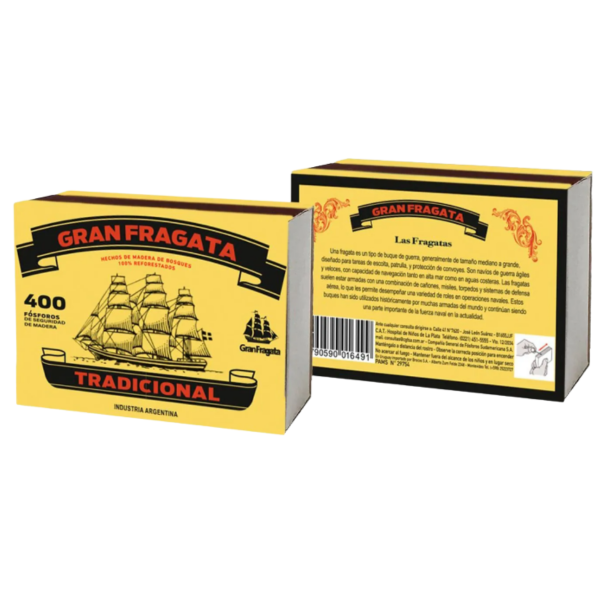 Producto - Fosforos Gran Fragata 400