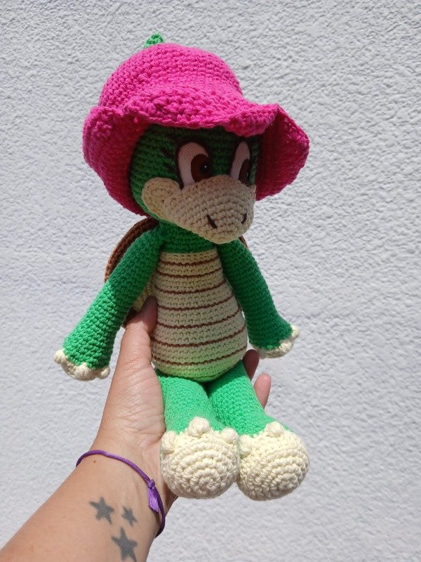 Producto - Tortuga Manuelita - Amigurumi - Tejido a Crochet