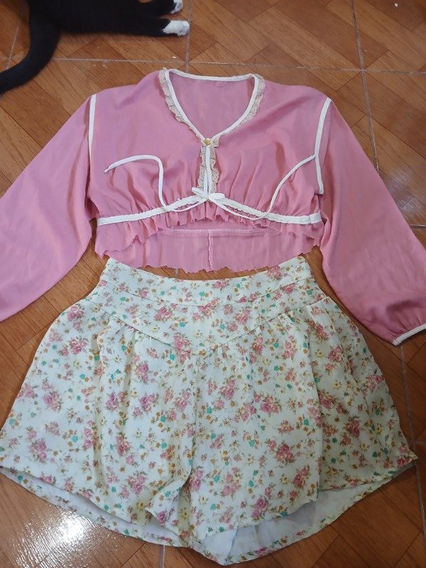 Producto - Blusa crop intervenida