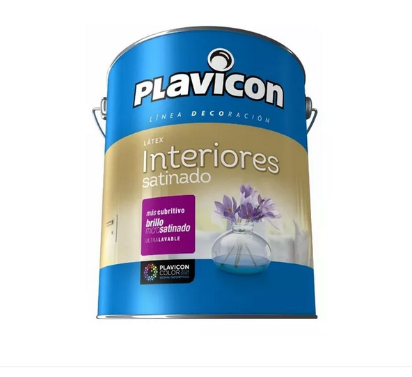 Producto - Plavicon Interiores Satinado Blanco