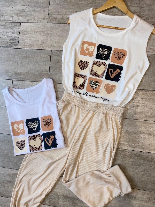 Producto - Remera Sin Mangas Love You