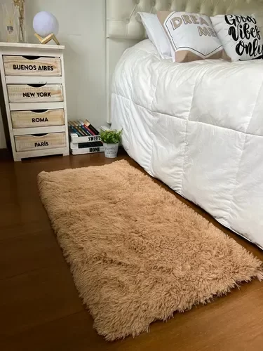 Producto - ALFOMBRA NORDICA 100x50 costado de cama