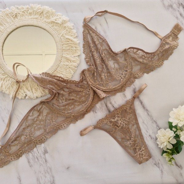 Producto - Conjunto puntilla con aro - talle 115