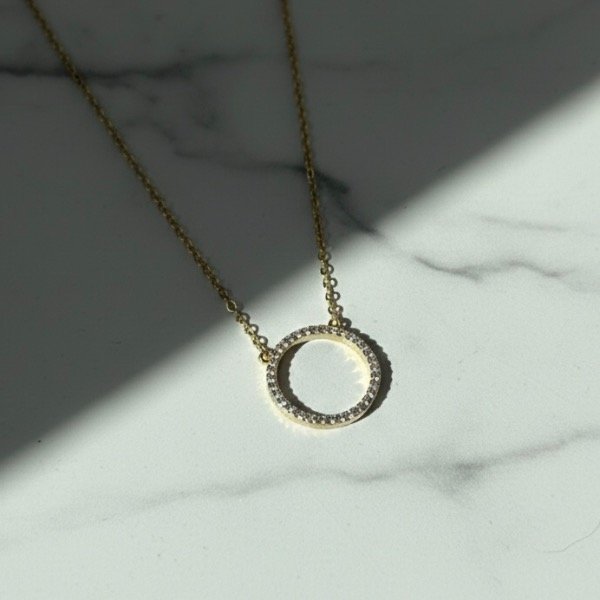 Producto - Collar Circle Gold