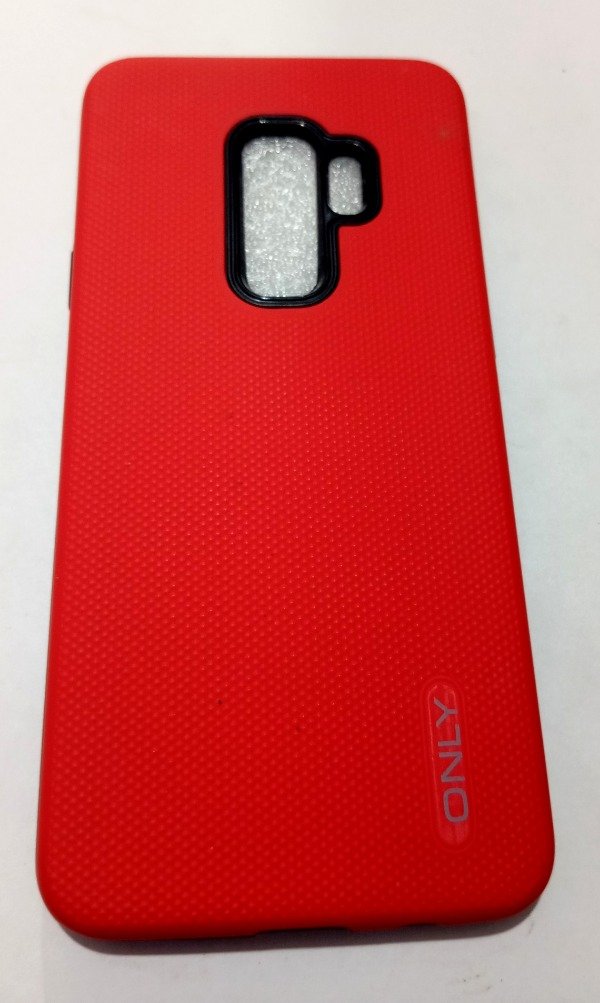 Producto - Funda Rojo rígida de alto impacto para Samsung S9 Plus