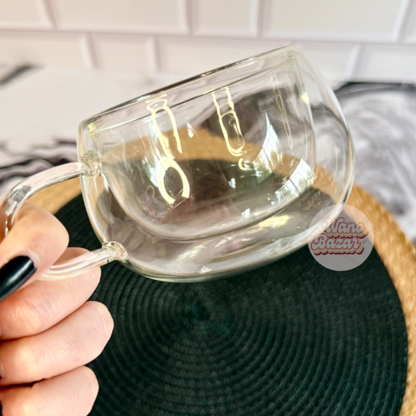 Producto - Taza doble vidrio cristal