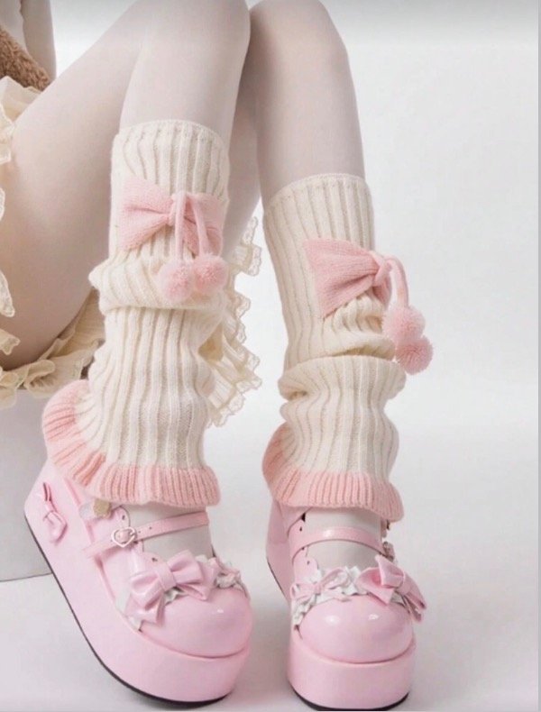 Producto - Polainas con pompones