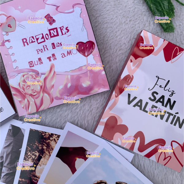 Producto - Caja para fotos San Valentín