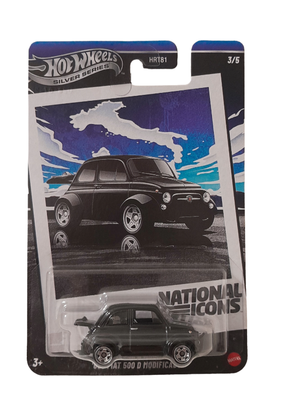 Producto - Hot Wheels National Icons 60s Fiat 500 D Modificado 1/64
