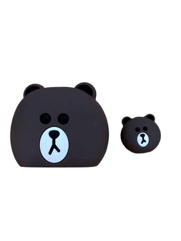 Producto - KIT P CARGADOR IPHONE - 2 PIEZAS OSO BROWN