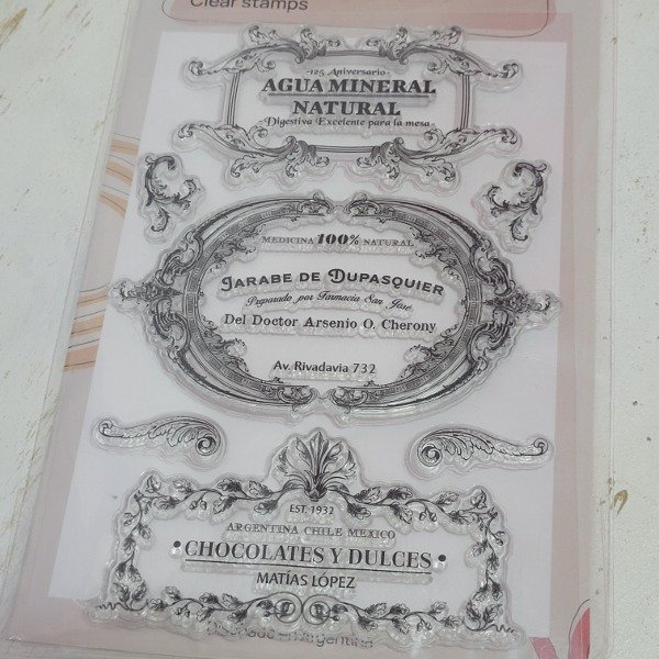 Producto - SELLOS DE SILICONA ETIQUETAS VINTAGE - 2