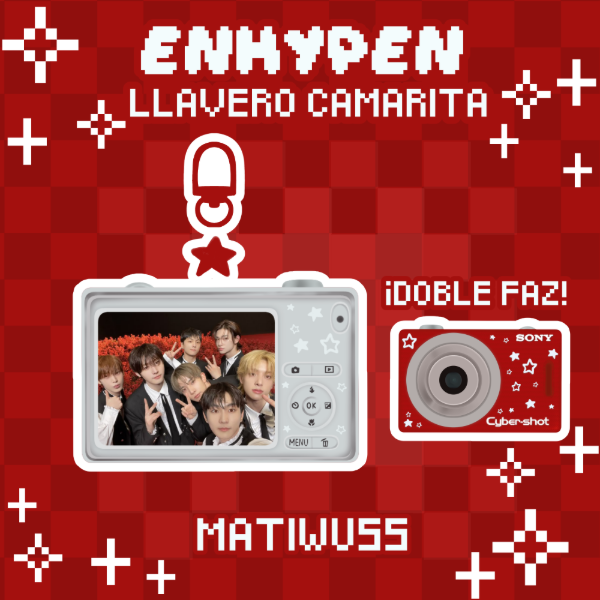 Producto - LLAVERO ENHYPEN CAMARITA 1