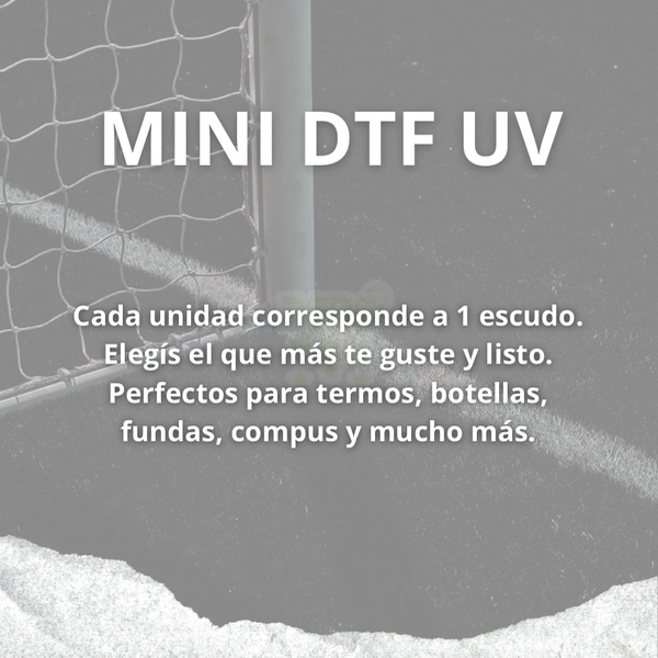 Producto - Escudos MINI en DTF UV - 3