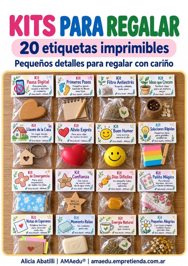 Producto - Plantilla KITS PARA REGALAR