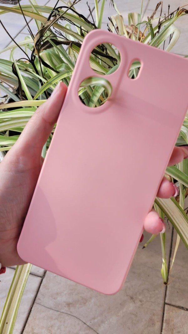 Producto - Xiaomi 13c y poco c65 silicona con felpa rosa