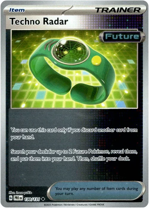 Producto - Techno Radar - 130/131 - Prismatic Evolutions - Reverse Holo