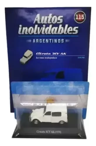 Producto - Autos Inolvidables Argentinos Citroen 3cv Ak Numero 115 1/43