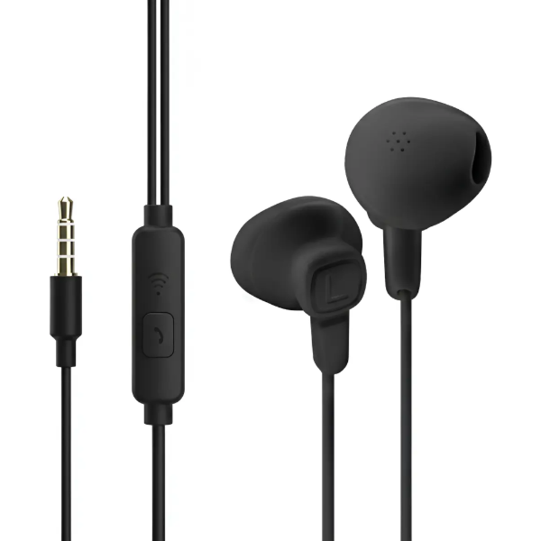 Producto - Auriculares manos libres Explosión - Con micrófono - Color negro - Xaea