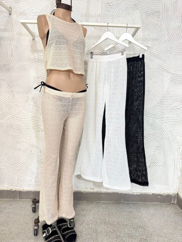 Producto - Palazzo playero CROCHET