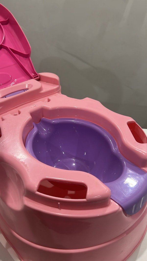Producto - Pelela infantil rosa con asiento reductor - 5