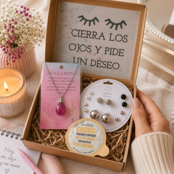 Producto - Mini Box "Cerra los ojos y pide un deseo"