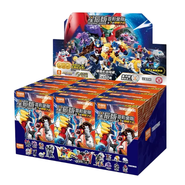 Producto - Blokees Transformers Defender Version 07 Power of the Beast Set x12 Ver. China - 0