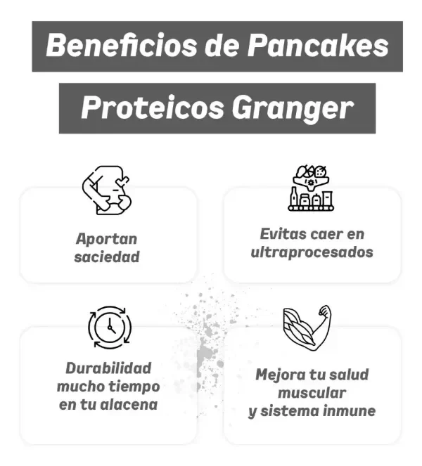 Producto - Pancakes proteicos GRANGER FOODS - GLUTEN FREE  x400gr - 5