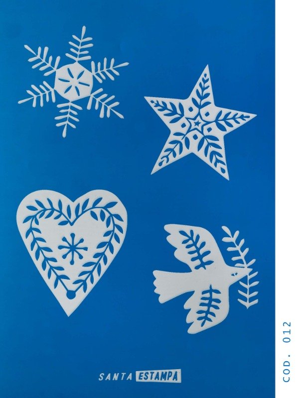 Producto - PLANTILLA CERÁMICA 012 NAVIDAD