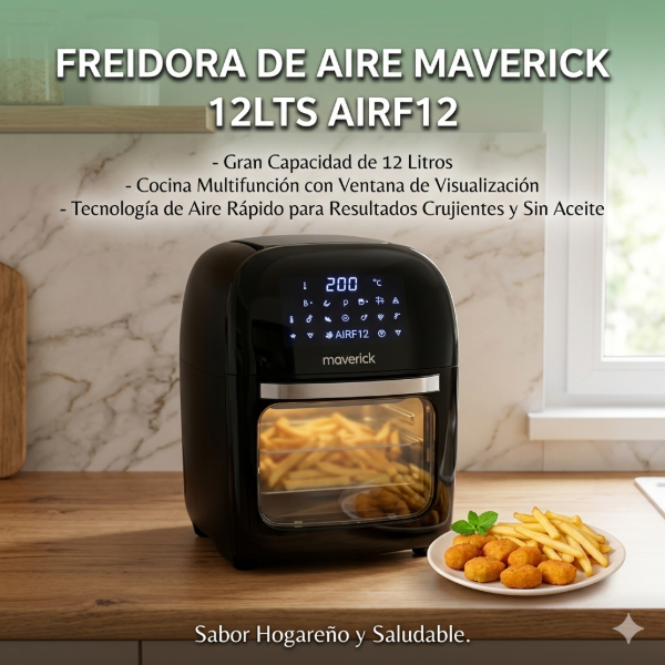 Producto - FREIDORA DE AIRE MAVERICK 12LTS AIRF12
