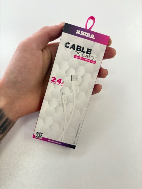 Producto - CABLE MICRO USB 1M SOUL