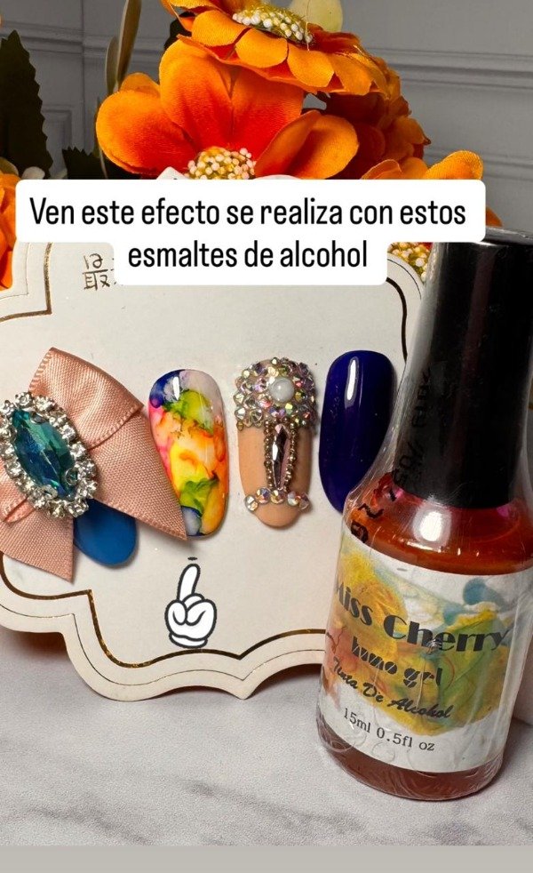 Producto - ESMALTE DE ALCHOOL POMELO PARA EFECTOS