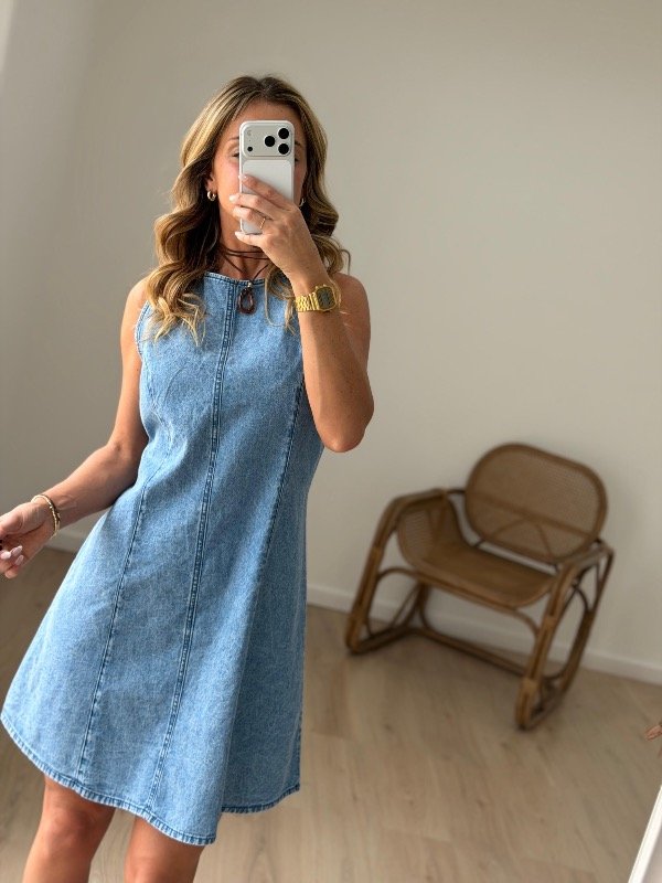 Producto - VESTIDO ASTER DENIM