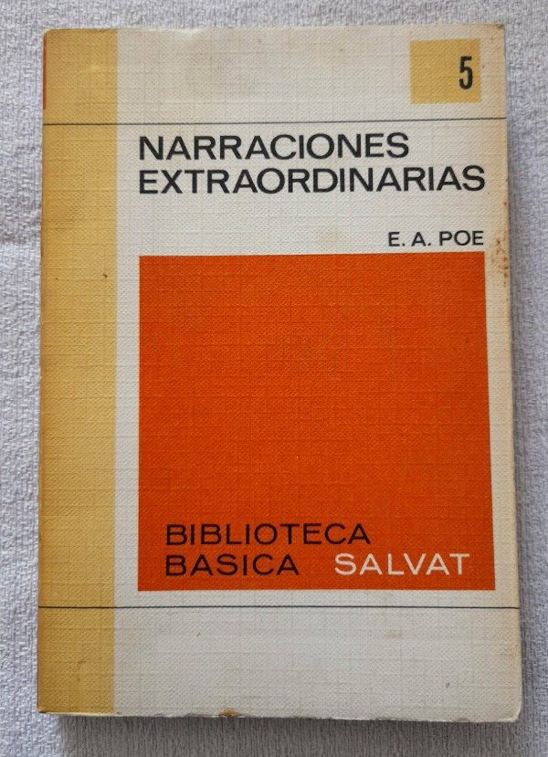 Producto - Narraciones Extraordinarias - Edgar Allan Poe - Biblioteca Salvat #5