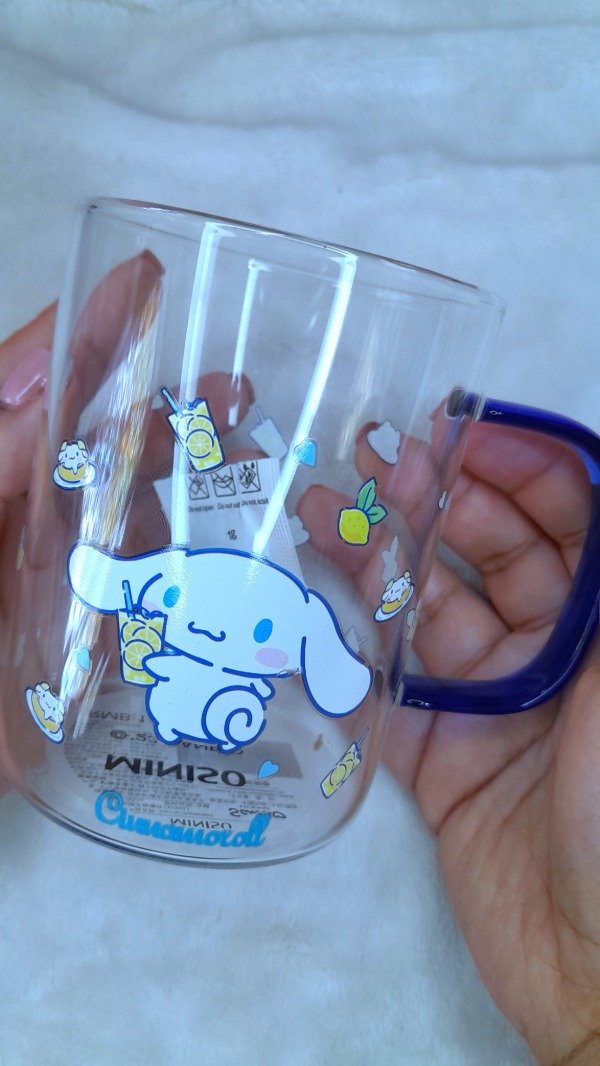 Producto - Taza de vidrio Cinnamoroll (original)