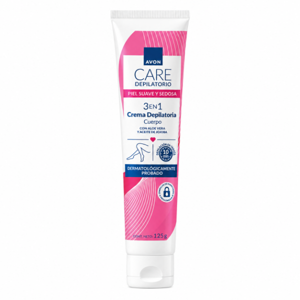 Producto - Crema Depilatoria Cuerpo 125ml - Avon Care