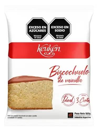Producto - PREMEZCLA BIZCOCHUELO sabor vainilla