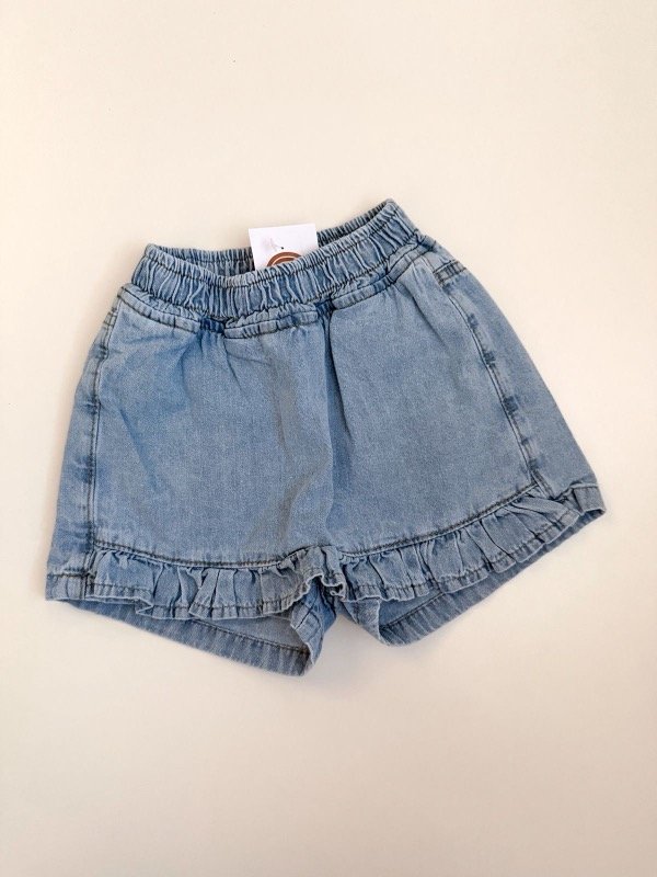 Producto - Short pollera voladito