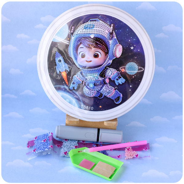 Producto - Diamond Painting Infantil - Astronauta en el Espacio