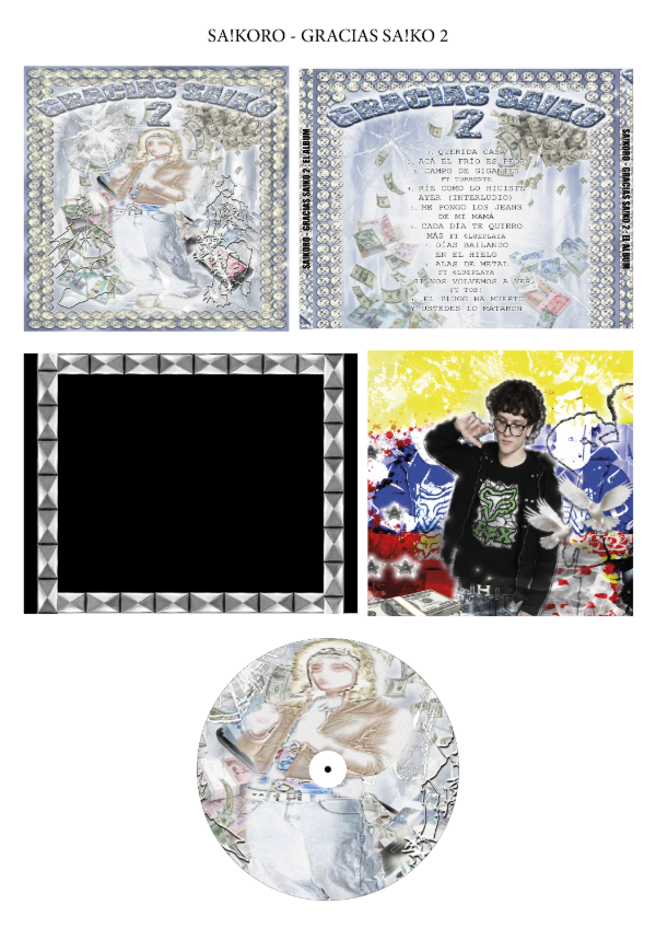 Producto - Sa!koro "GRACIAS SAIKO 2" CD Custom
