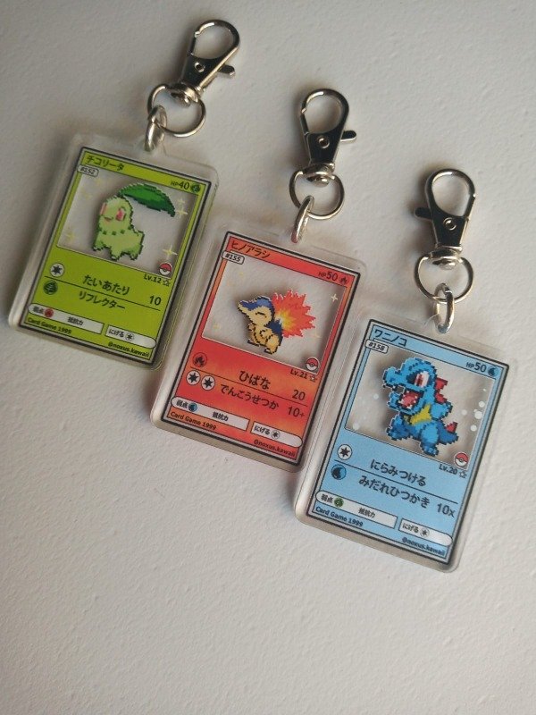 Producto - Llavero  Iniciales 2 generación (Johto)