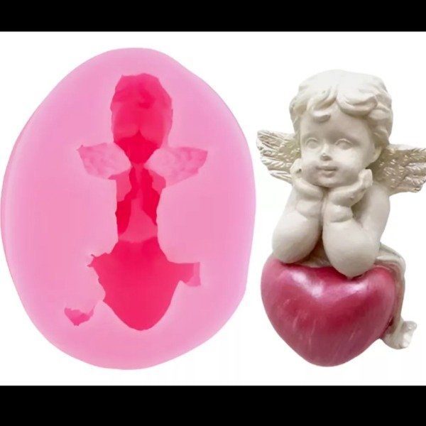 Producto - Molde angel corazón 006g6