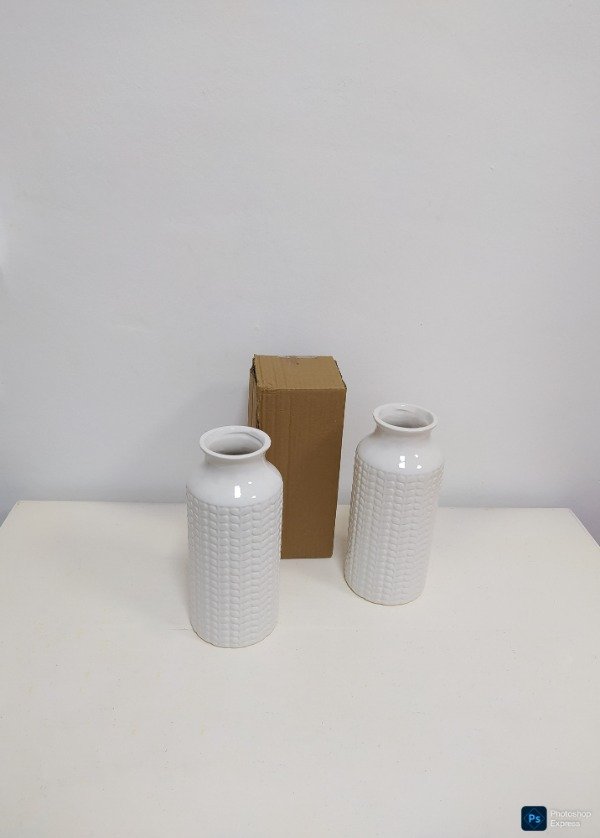 Producto - Jarrón cerámica con relieve