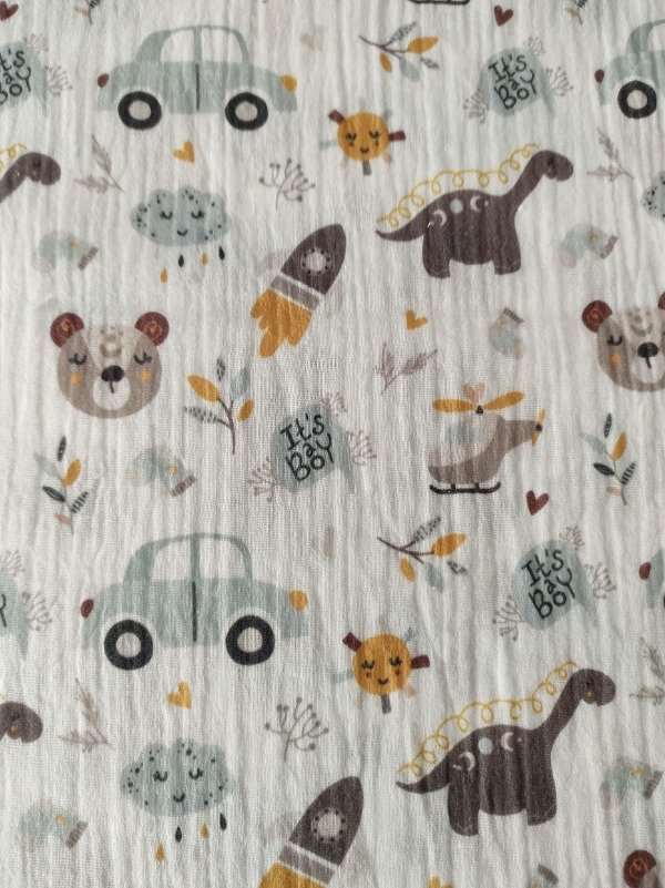 Producto - Gasa Baby cotton It s a boy