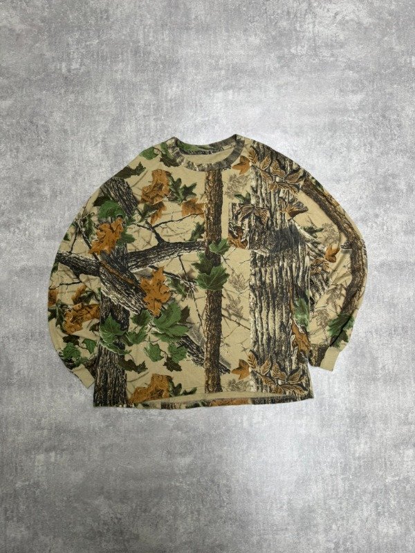 Producto - Remera Manga Larga Realtree Poket Vtg 90s T.XL/L