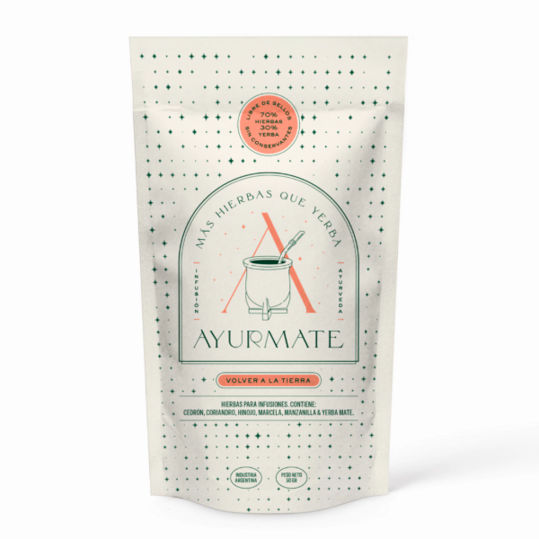Producto - Blend 70 Hierbas Digestivas 30 Mate Agroecológicas Ayurmate 250Gr