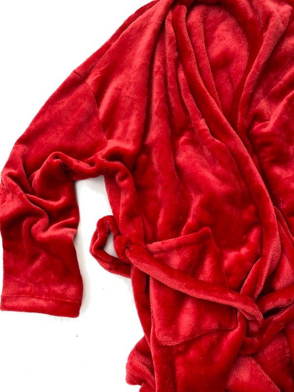 Producto - Bata polar roja